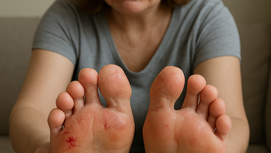 Repedt lábak kezelése